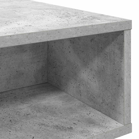 vidaXL Coffee Table Concrete Grey 105 x 50 x 32.5 cm Engineered Wood
