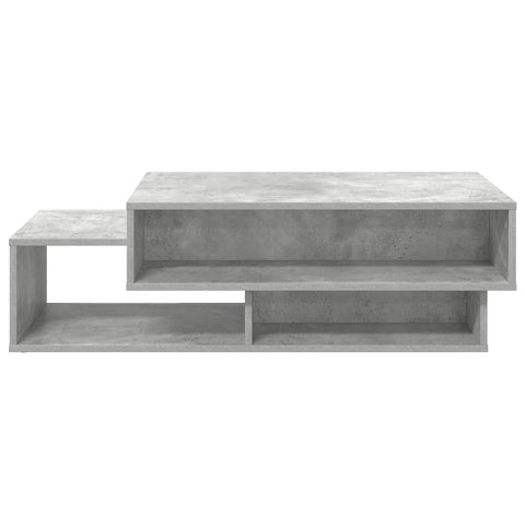 vidaXL Coffee Table Concrete Grey 105 x 50 x 32.5 cm Engineered Wood