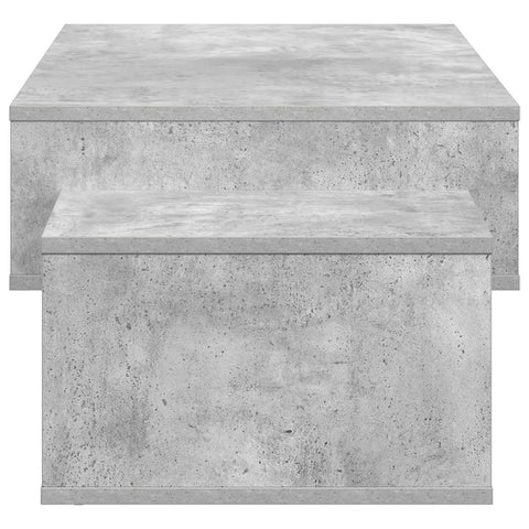 vidaXL Coffee Table Concrete Grey 105 x 50 x 32.5 cm Engineered Wood