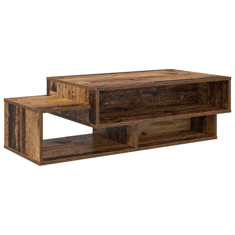 vidaXL Coffee Table Old Wood 105 x 50 x 32.5 cm Engineered Wood