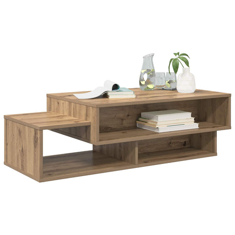 vidaXL Coffee Table Artisan Oak 105 x 50 x 32.5 cm Engineered Wood