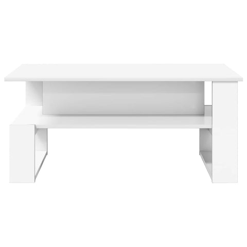 vidaXL Coffee Table White 90 x 50 x 40 cm Engineered Wood