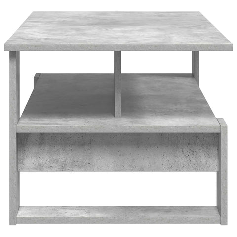vidaXL Coffee Table Concrete Grey 90 x 50 x 40 cm Engineered Wood