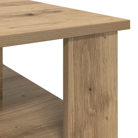 vidaXL Coffee Table Artisan Oak 90 x 50 x 40 cm Engineered Wood