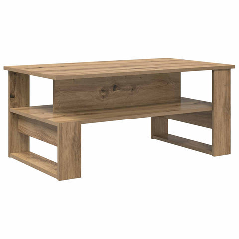 vidaXL Coffee Table Artisan Oak 90 x 50 x 40 cm Engineered Wood