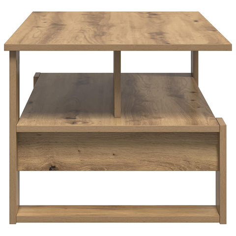 vidaXL Coffee Table Artisan Oak 90 x 50 x 40 cm Engineered Wood