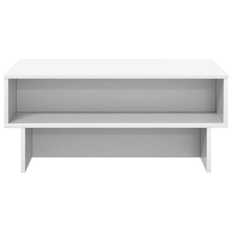 vidaXL Coffee Table White 80 x 46 x 35 cm Engineered Wood