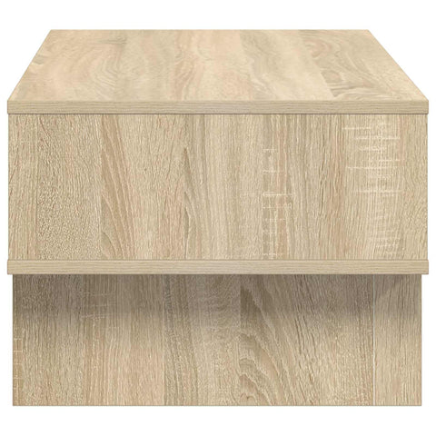 vidaXL Coffee Table Sonoma Oak 80 x 46 x 35 cm Engineered Wood