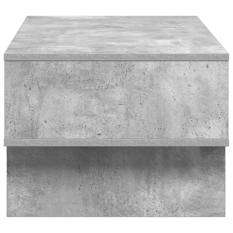 vidaXL Coffee Table Concrete Grey 80 x 46 x 35 cm Engineered Wood