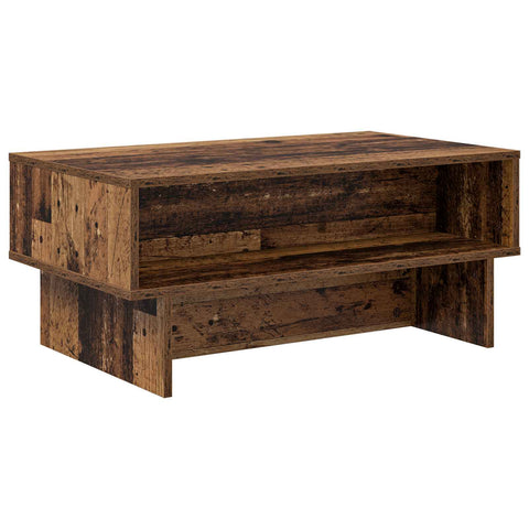 vidaXL Coffee Table Old Wood 80 x 46 x 35 cm Engineered Wood