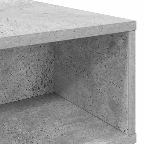 vidaXL Coffee Table Concrete Grey 48 x 46 x 35 cm Engineered Wood