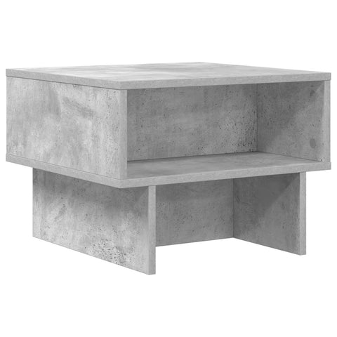 vidaXL Coffee Table Concrete Grey 48 x 46 x 35 cm Engineered Wood