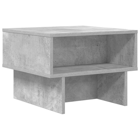 vidaXL Coffee Table Concrete Grey 48 x 46 x 35 cm Engineered Wood