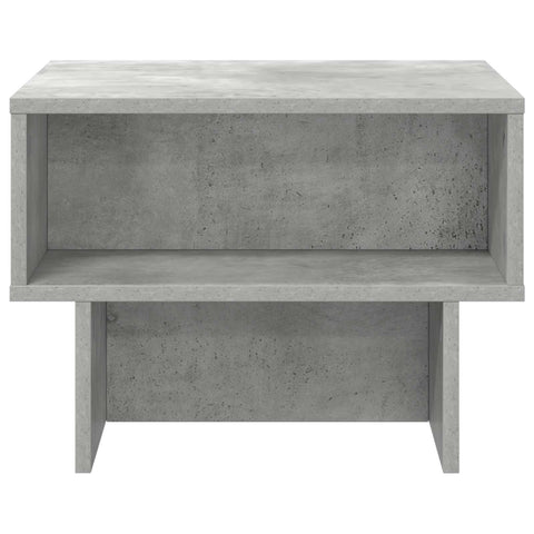vidaXL Coffee Table Concrete Grey 48 x 46 x 35 cm Engineered Wood