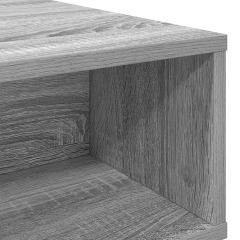 vidaXL Coffee Table Grey Sonoma 48 x 46 x 35 cm Engineered Wood