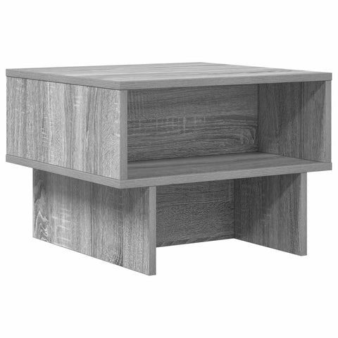 vidaXL Coffee Table Grey Sonoma 48 x 46 x 35 cm Engineered Wood