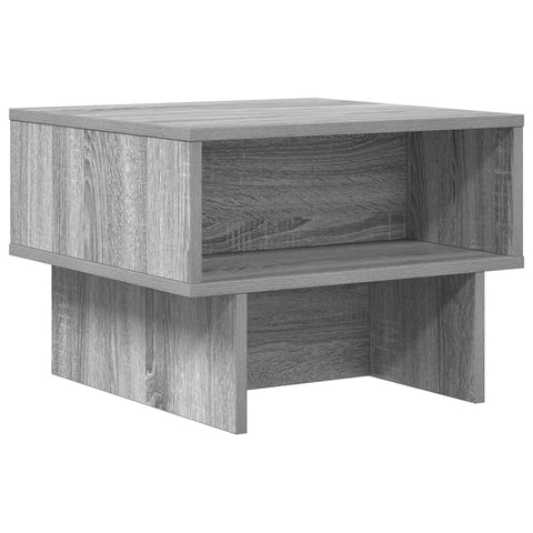vidaXL Coffee Table Grey Sonoma 48 x 46 x 35 cm Engineered Wood