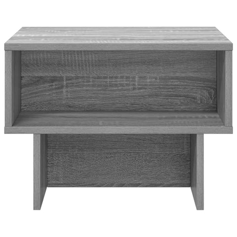 vidaXL Coffee Table Grey Sonoma 48 x 46 x 35 cm Engineered Wood