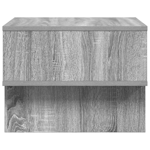 vidaXL Coffee Table Grey Sonoma 48 x 46 x 35 cm Engineered Wood