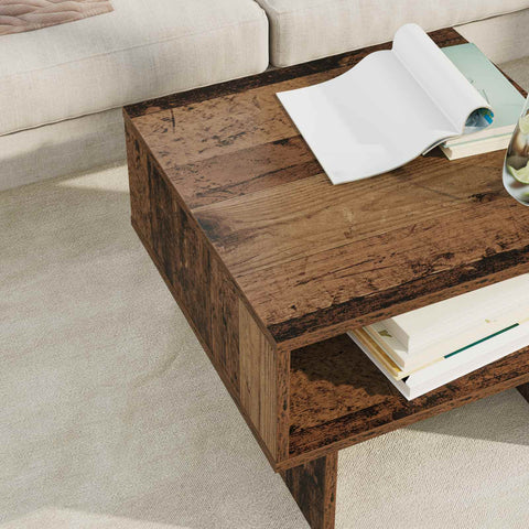 vidaXL Coffee Table Old Wood 48 x 46 x 35 cm Engineered Wood