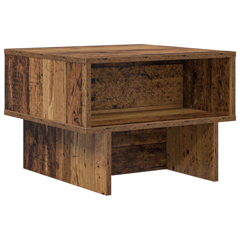vidaXL Coffee Table Old Wood 48 x 46 x 35 cm Engineered Wood