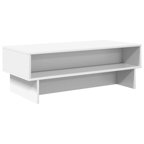 vidaXL Coffee Table White 100 x 46 x 35 cm Engineered Wood