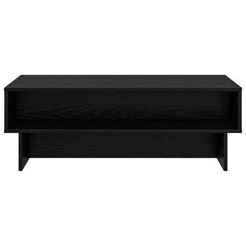 vidaXL Coffee Table Black Oak 100 x 46 x 35 cm Engineered Wood