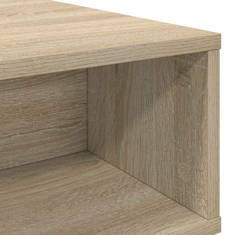 vidaXL Coffee Table Sonoma Oak 100 x 46 x 35 cm Engineered Wood