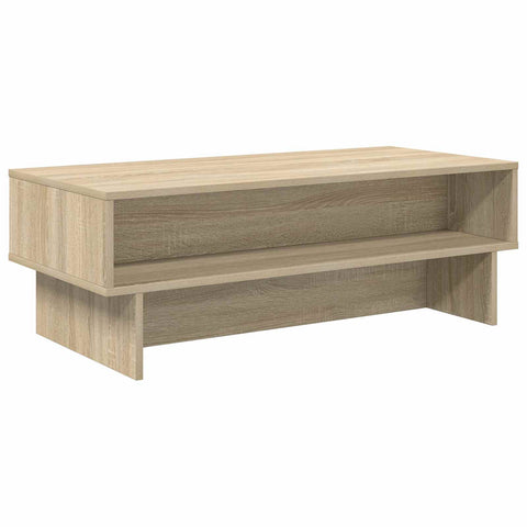 vidaXL Coffee Table Sonoma Oak 100 x 46 x 35 cm Engineered Wood