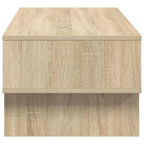 vidaXL Coffee Table Sonoma Oak 100 x 46 x 35 cm Engineered Wood