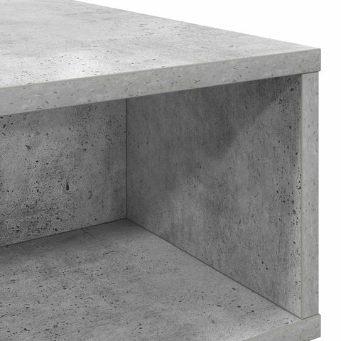 vidaXL Coffee Table Concrete Grey 100 x 46 x 35 cm Engineered Wood