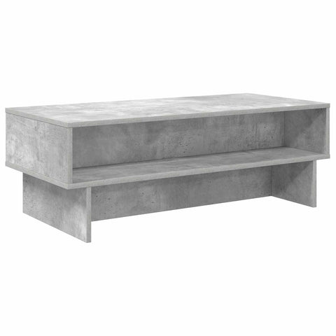 vidaXL Coffee Table Concrete Grey 100 x 46 x 35 cm Engineered Wood