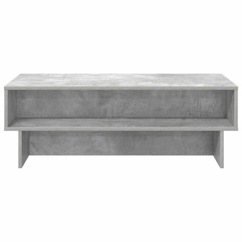 vidaXL Coffee Table Concrete Grey 100 x 46 x 35 cm Engineered Wood