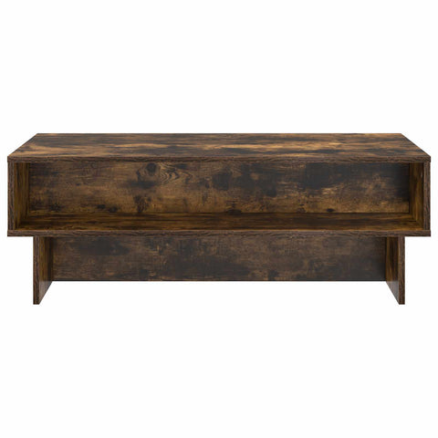 vidaXL Coffee Table Smoked Oak 100 x 46 x 35 cm Engineered Wood