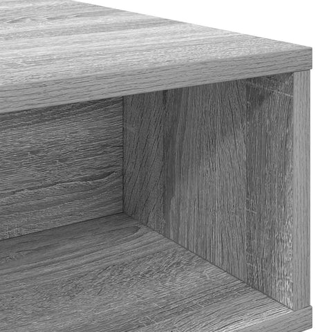 vidaXL Coffee Table Grey Sonoma 100 x 46 x 35 cm Engineered Wood