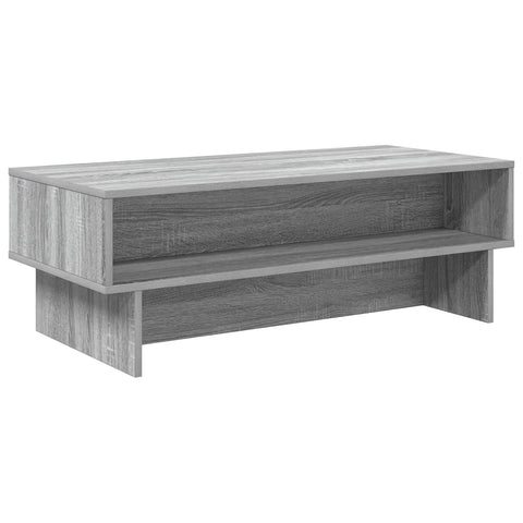 vidaXL Coffee Table Grey Sonoma 100 x 46 x 35 cm Engineered Wood