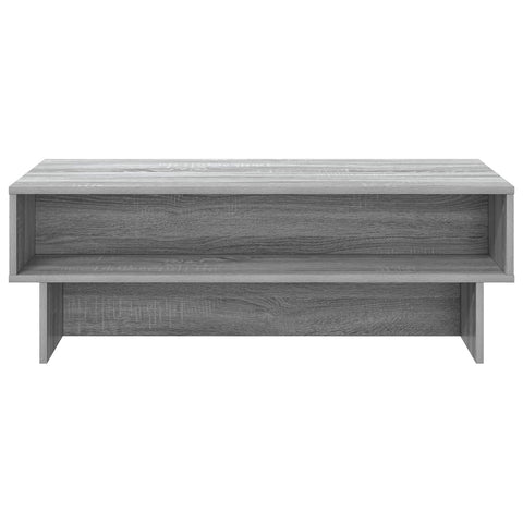 vidaXL Coffee Table Grey Sonoma 100 x 46 x 35 cm Engineered Wood