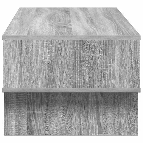 vidaXL Coffee Table Grey Sonoma 100 x 46 x 35 cm Engineered Wood