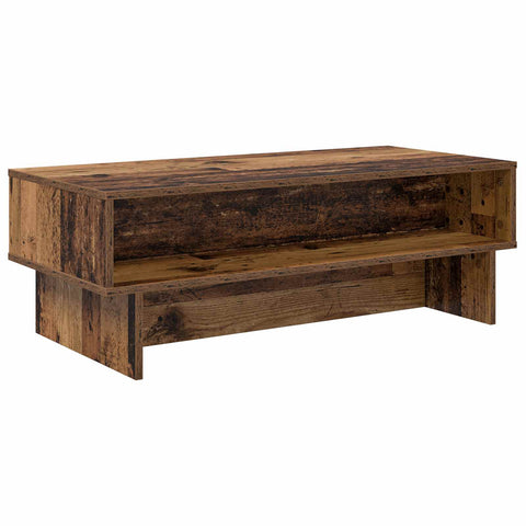 vidaXL Coffee Table Old Wood 100 x 46 x 35 cm Engineered Wood