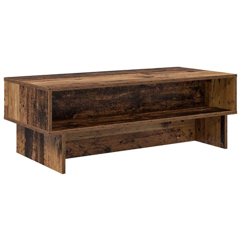 vidaXL Coffee Table Old Wood 100 x 46 x 35 cm Engineered Wood