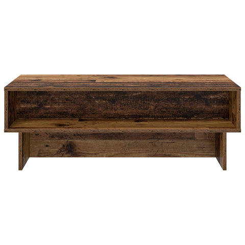 vidaXL Coffee Table Old Wood 100 x 46 x 35 cm Engineered Wood