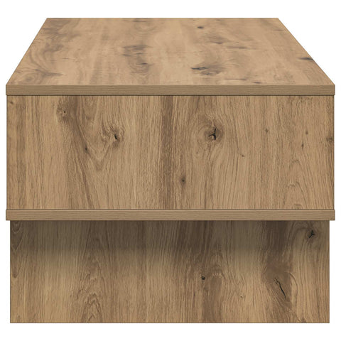 vidaXL Coffee Table Artisan Oak 100 x 46 x 35 cm Engineered Wood