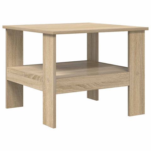 vidaXL Coffee Table Sonoma Oak 57 x 55 x 45 cm Engineered Wood