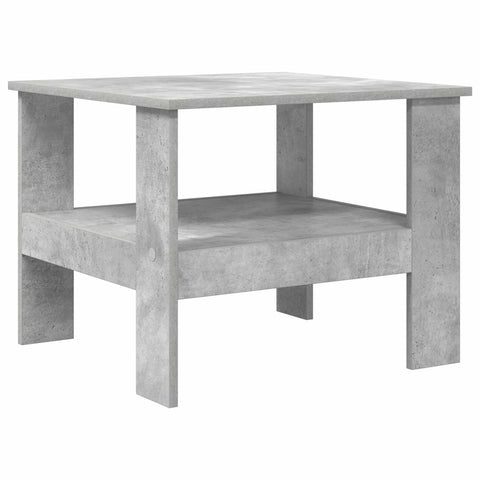 vidaXL Coffee Table Concrete Grey 57 x 55 x 45 cm Engineered Wood