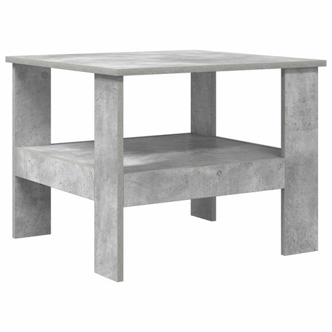 vidaXL Coffee Table Concrete Grey 57 x 55 x 45 cm Engineered Wood
