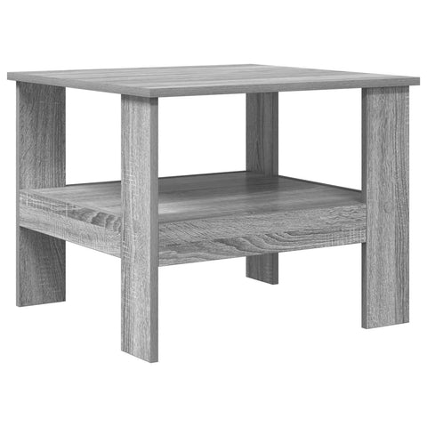 vidaXL Coffee Table Grey Sonoma 57 x 55 x 45 cm Engineered Wood