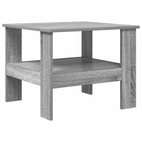 vidaXL Coffee Table Grey Sonoma 57 x 55 x 45 cm Engineered Wood