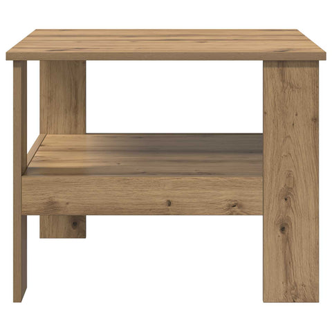 vidaXL Coffee Table Artisan Oak 57 x 55 x 45 cm Engineered Wood