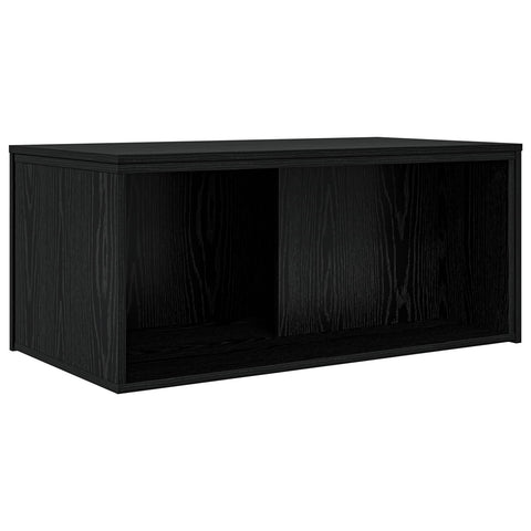 vidaXL Coffee Table Set 2 pcs Black Oak Engineered Wood