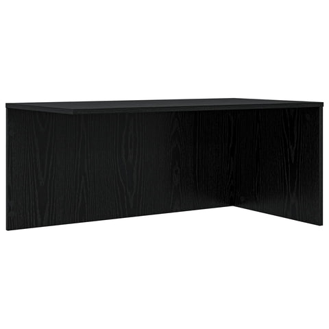 vidaXL Coffee Table Set 2 pcs Black Oak Engineered Wood